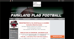Desktop Screenshot of parklandflag.com