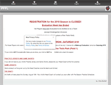 Tablet Screenshot of parklandflag.com
